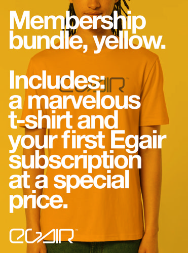 Immagine di EGAIR Yellow Tee + Membership bundle