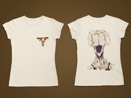 Immagine di T-Shirt Donna The Last of Us fronte e retro