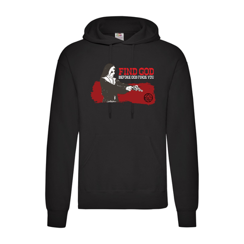 Immagine di Find God before God finds you - Felpa Unisex Cappuccio | Fruit of the loom