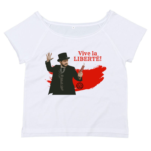 Immagine di Vive la liberté - T-Shirt Donna Flashdance Mantis