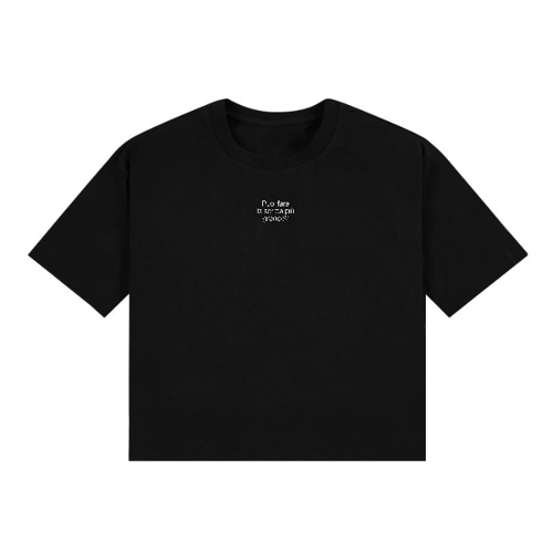 Immagine di Puoi fare la scritta più grande? | T-Shirt CROP TOP