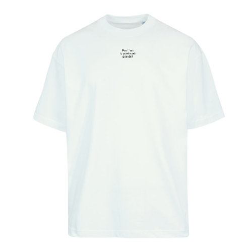Immagine di Puoi fare la scritta più grande? | T-Shirt Oversize 