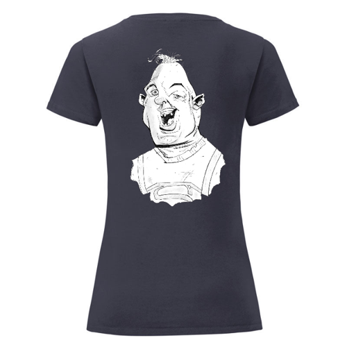 Immagine di T-Shirt Donna Cotone Organico Inspire E150 | Sloth sul retro