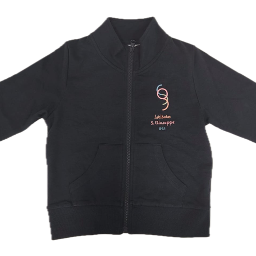 Immagine di Felpa Jacket zip estiva S. Giuseppe ricamata