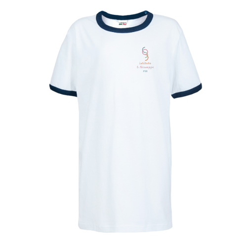 Immagine di T-Shirt bicolor ricamata