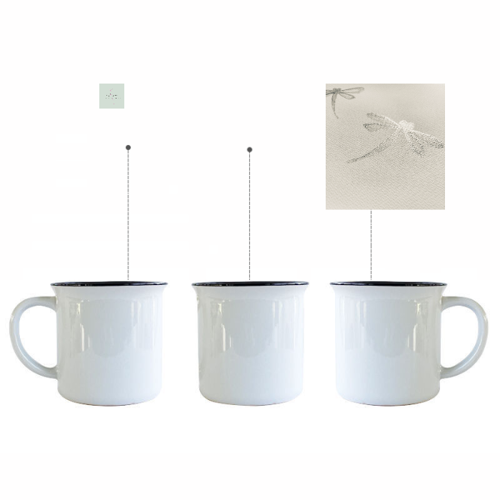 Immagine di Tazza Vintage LIBELLULE MADREPERLA
