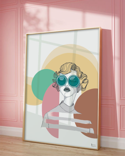 Immagine di RETRO STYLE • Poster Premium 50x70