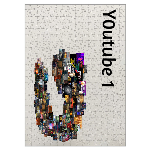Immagine di Puzzle A3 creazy youtube 1
