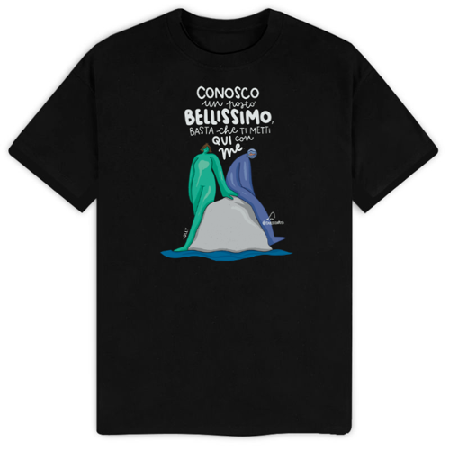 Immagine di T-Shirt Menomale che c’è il mare