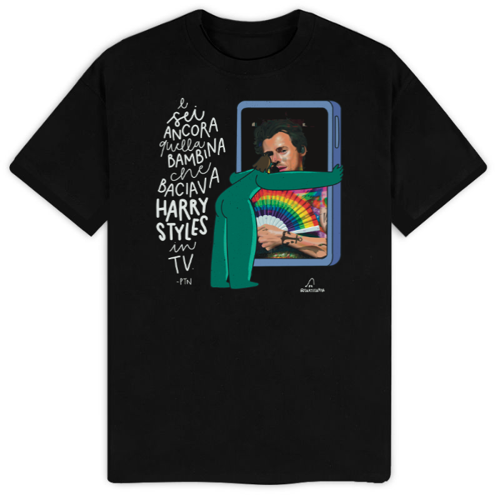 Immagine di T-Shirt Scrivile scemo 