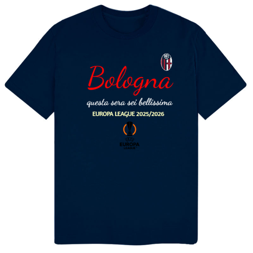 Immagine di T-Shirt Unisex  BOLOGNA EUROPA LEAGUE (sconto 20%)