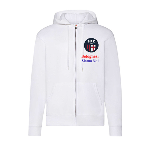 Immagine di (Novità) - Felpa Unisex Cappuccio e Zip | BOLOGNESI SIAMO NOI