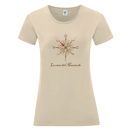 Immagine di T-Shirt Donna Casa del Maestrale Cotone Organico Inspire E150 | B&C TW02B