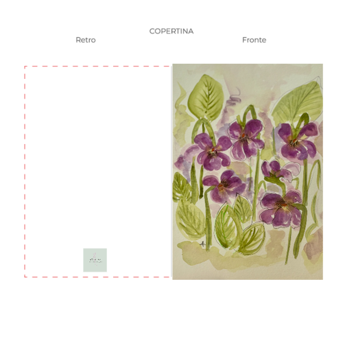 Immagine di Quadernini A4 (2 pz) VIOLETTE