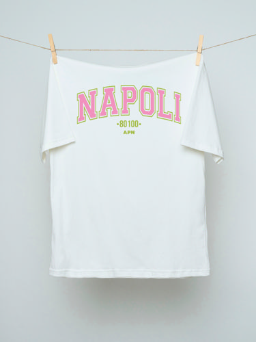 Immagine di T-SHIRT NAPOLI ROSA