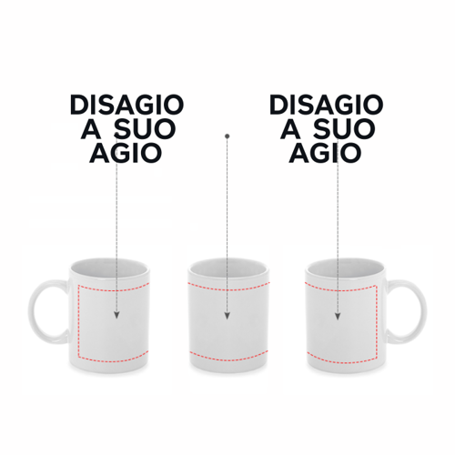 Immagine di Tazza DISAGIO B/N