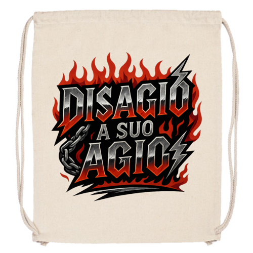 Immagine di Zaino a sacca DISAGIO ROCK