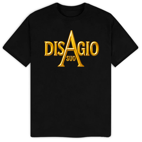 Immagine di T-Shirt UNISEX - DISAGIO GOLD