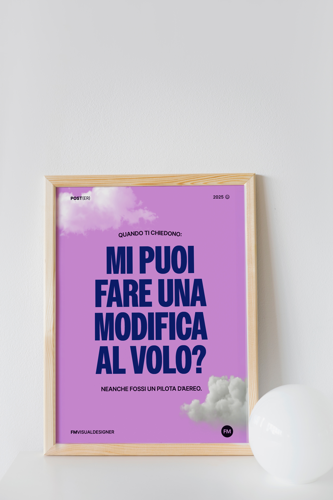 Immagine di Modifica al volo | Poster A3