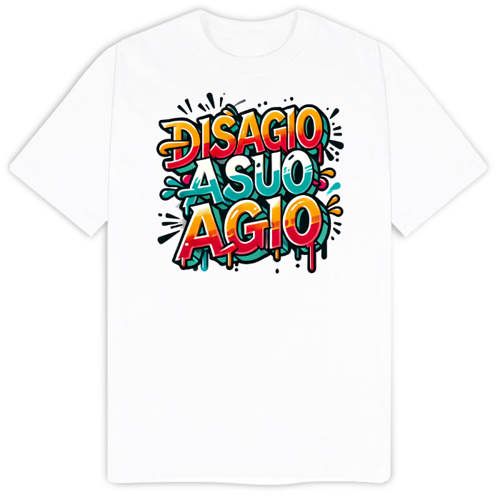 Immagine di T-Shirt UNISEX DISAGIO SPLASH #2