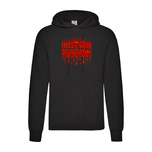 Immagine di Felpa Unisex Cappuccio | HALLOWEEN DISAGIATO #1