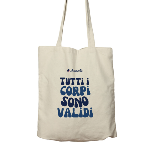 Immagine di Tote Bag -  Tutti i corpi sono validi