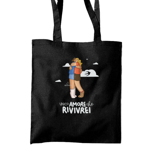 Immagine di Shopper in cotone La rondine