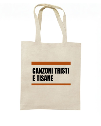 Immagine di Tote Bag Canzoni Tristi e Tisane